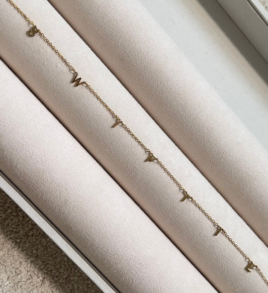 Gold SWIFTIE necklace