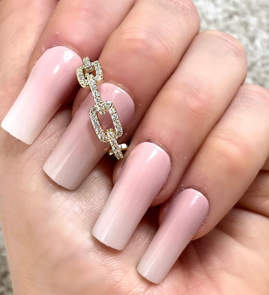 Gold Sparkle Loop ring